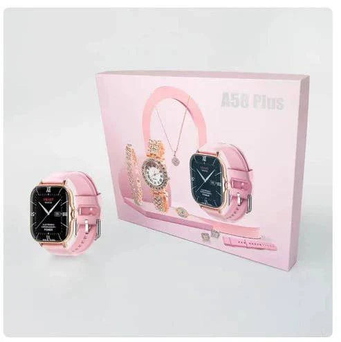 A58 Smart Watch 5 in 1 - Goldiesbliss