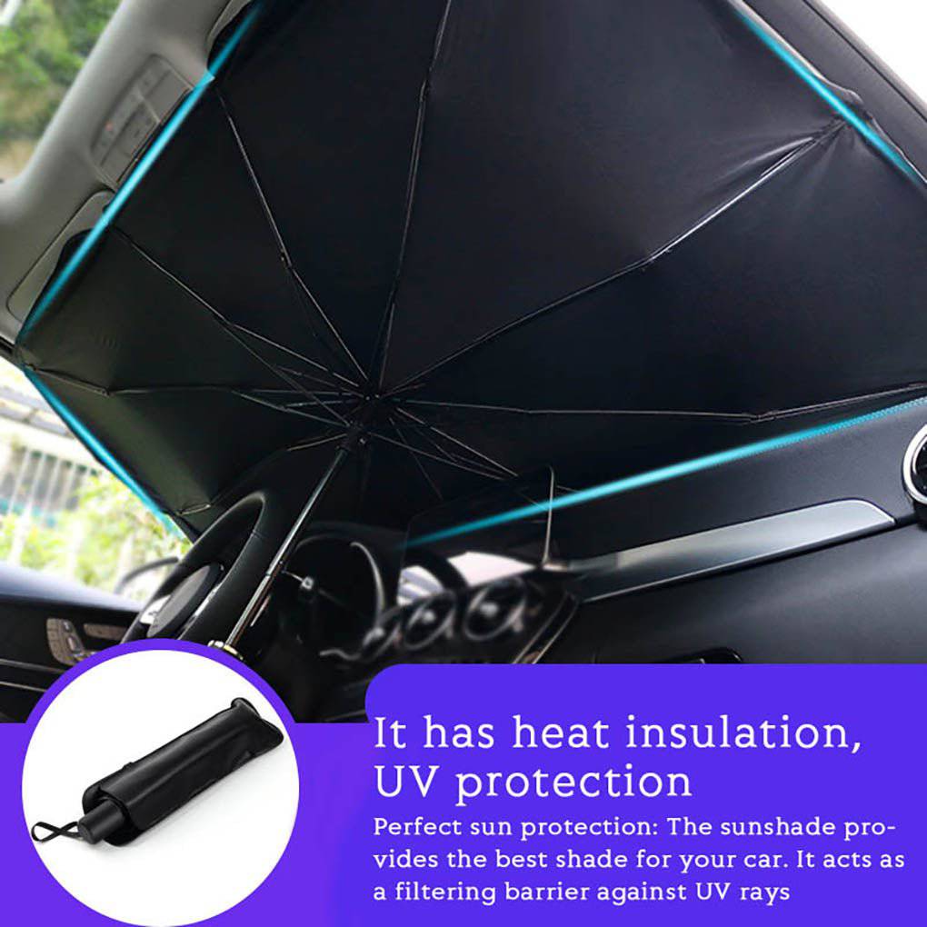 Car Windshield Sunshade Foldable Front Window Cover - Goldiesbliss