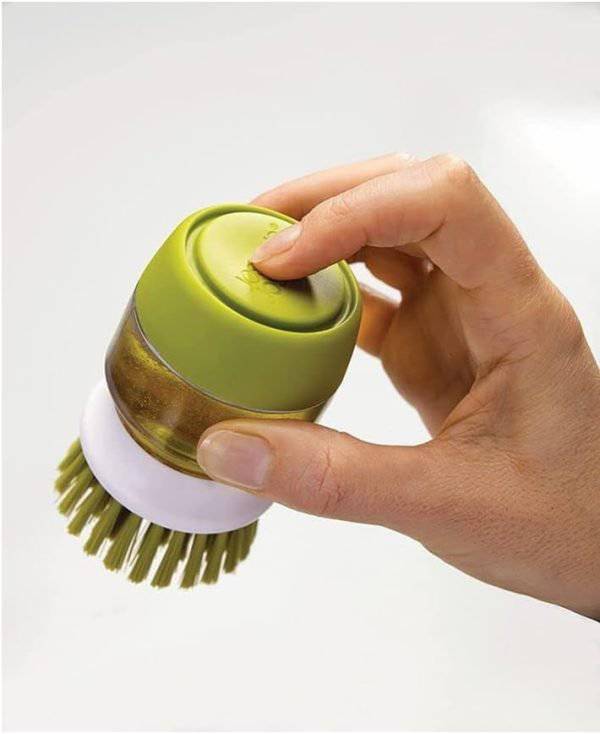 Dishwashing Brush with Soap Dispenser - Goldiesbliss