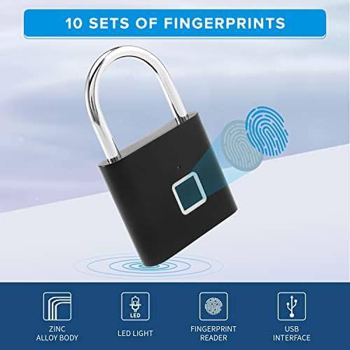 Fingerprint Padlock - Goldiesbliss