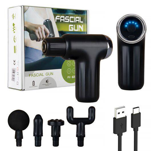 Muscle Massage Gun with 4 Heads FH - 820 - Goldiesbliss