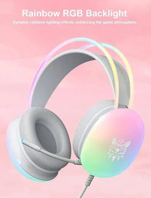 Rainbow Gaming Headphones - Goldiesbliss