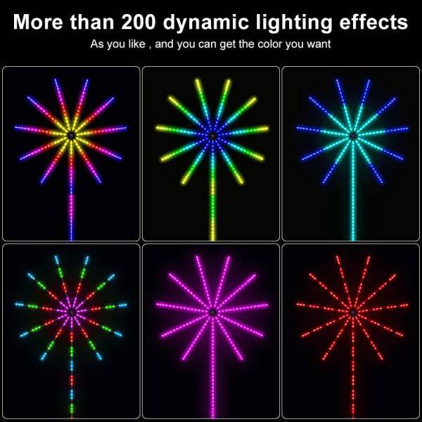 Smart Firework LED Lights - Goldiesbliss